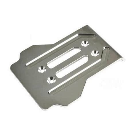 cnc machined rear chassis guard 505229|Team Redcat CNC Machined Stainless Chassis Guard.